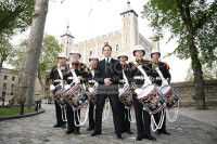 Tom Hardy & Royal Marines Corps of Drums