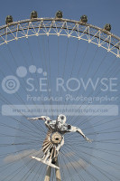 The London Eye & Silver Surfer