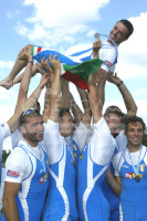Italy Men's Eight Silver Medal